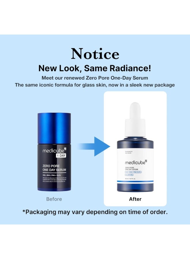 MEDICUBE-ZERO PORE ONE DAY SERUM 30ml - Image 2